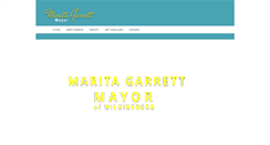 Desktop Screenshot of maritagarrett.com